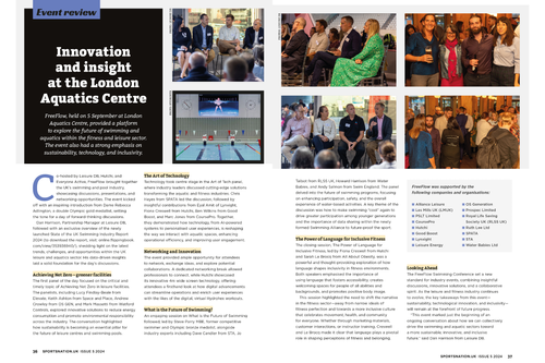 Innovation & Insight at the London Aquatics Centre